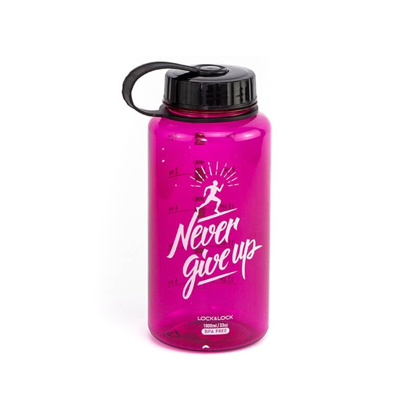 B&igrave;nh Nước Thể Thao 1L - 4 M&agrave;u (Xanh Nước Biển, Xanh L&aacute; C&acirc;y, Cam, Hồng) - Lock&Lock -  ABF610 image number null